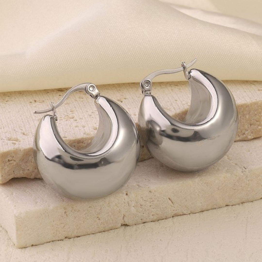 Silver Water Jug Earrings