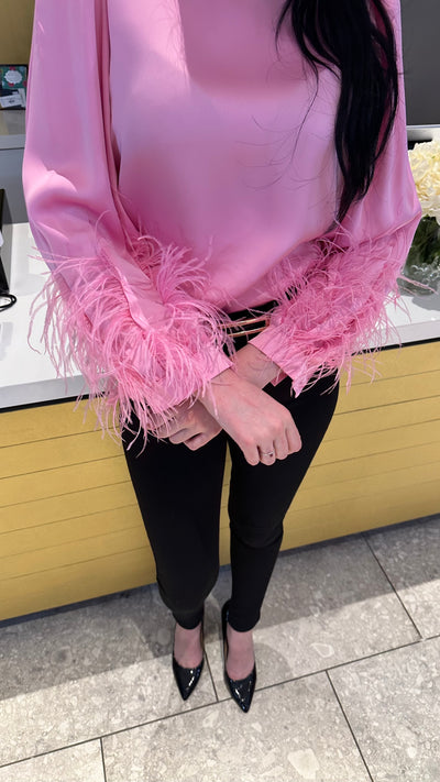Tickle Me Pink Blouse