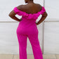 Hot in Pink Jumpsuit