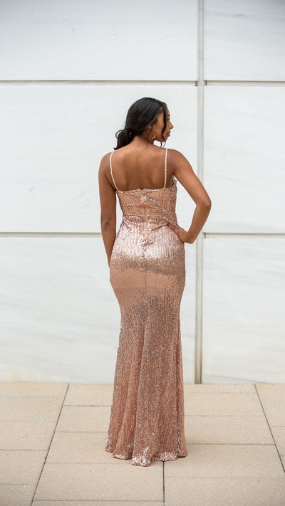 Pink Champagne Gown - Very Ashley
